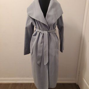 Powder Blue Cowl Neck Coat (US M)